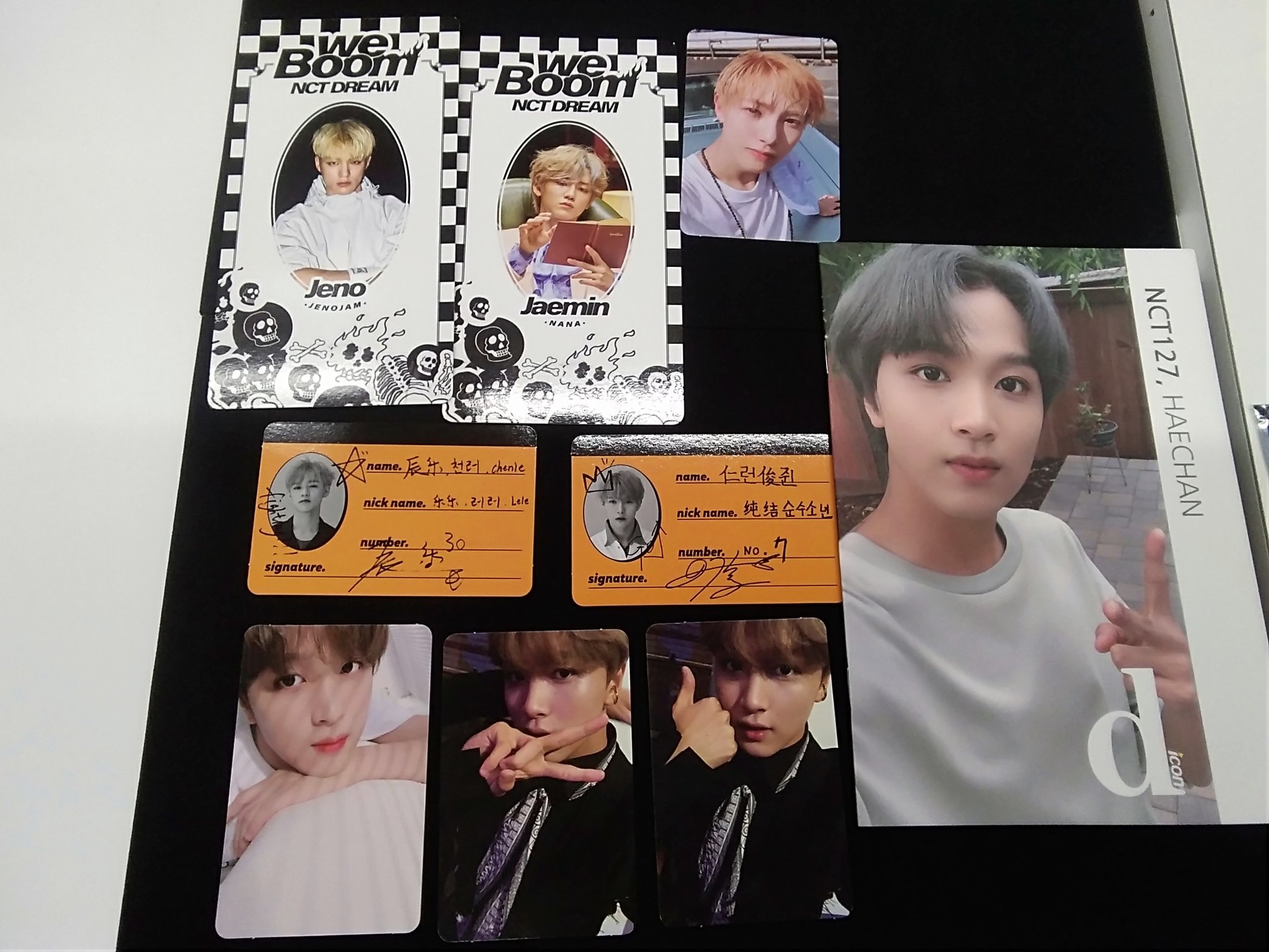 NCT DREAM WE BOOM トレカ 8枚 セットNCT DREAM WE BOOM トレカ 8枚 セット