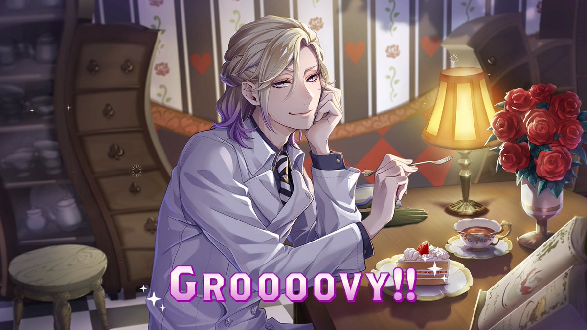 このイラストが好きだ。 #ツイステ #ヴィル #実験着 #グルーヴィー