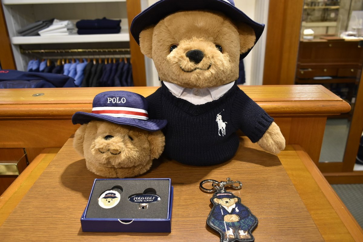 ラルフローレンのゴルフライン〈#ポロゴルフ〉から、待望のポロベア