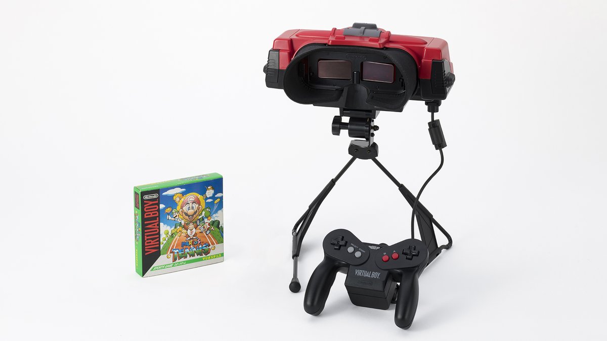 1995年]バーチャルボーイ用ソフト『#マリオズテニス』を覚えて