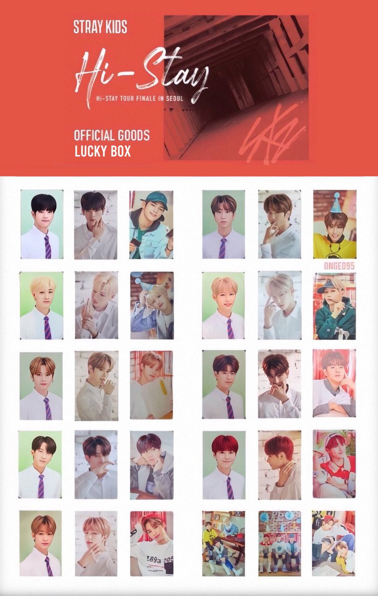 straykids スキズ リノ トレカ ハイステイ ラッキーボックス stray