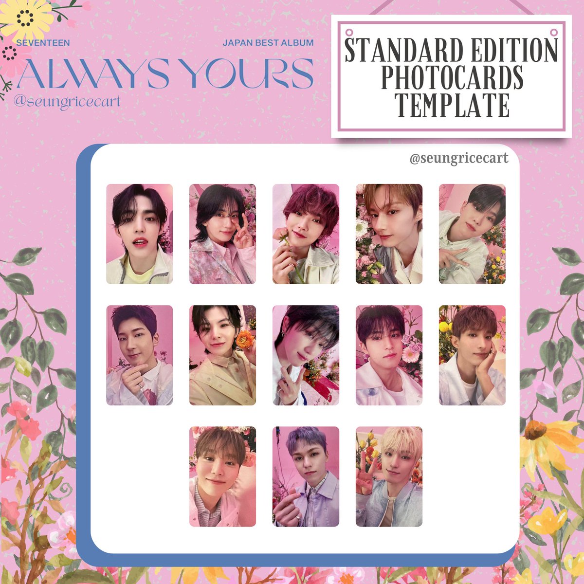 Seventeen Japan Best Album 'Always Yours' Standard & Flash Price