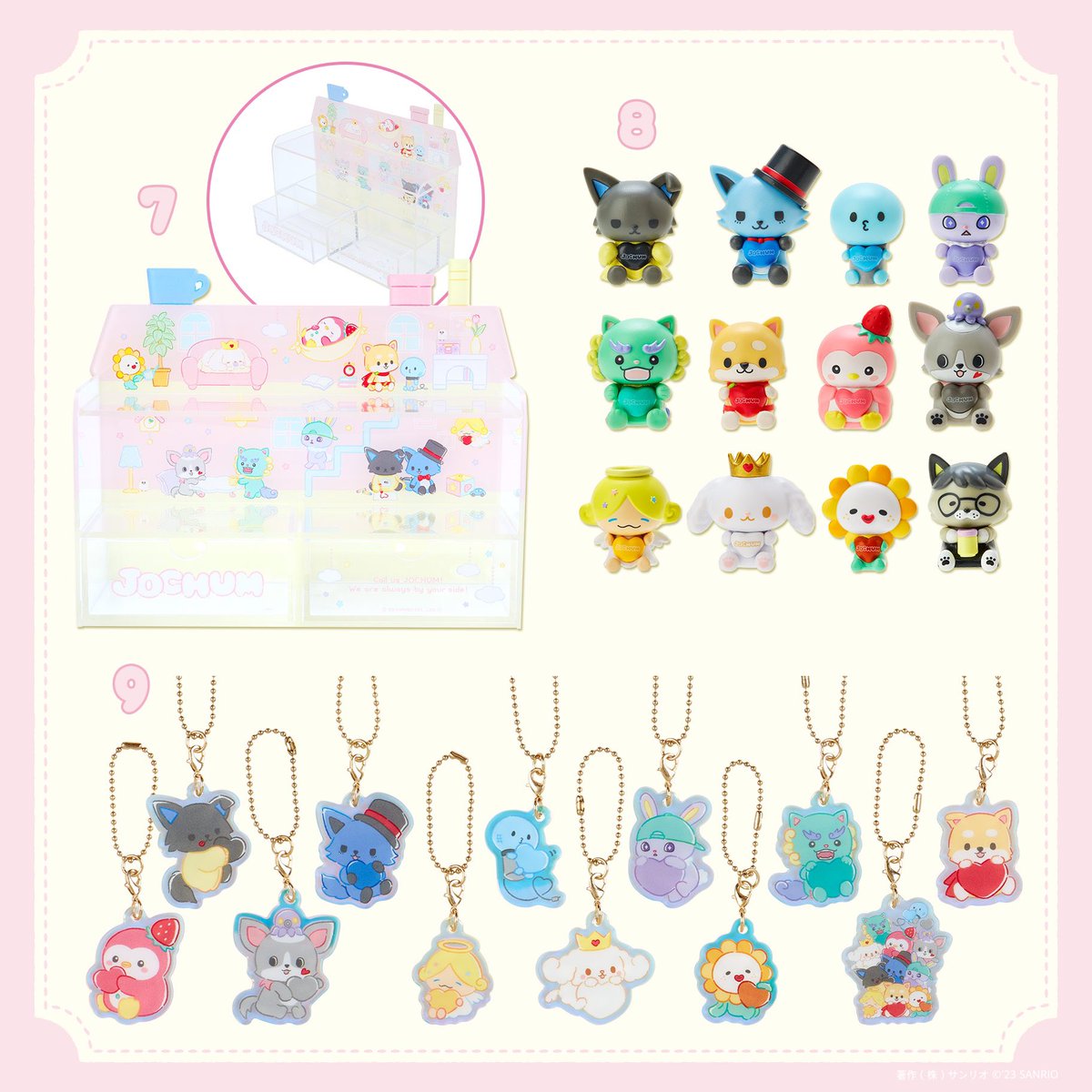 3.トレーディングカード用ホルダー（全11種）各693円 4.トレーディング