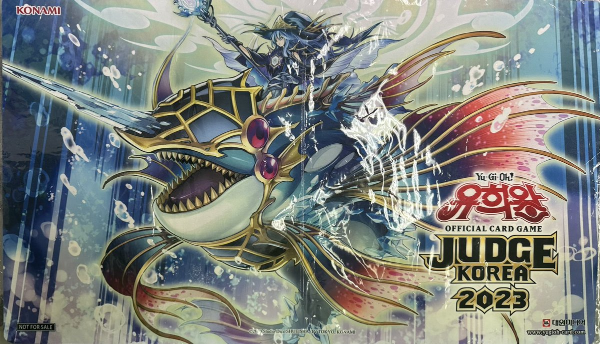 遊戯王 プレイマット】 イビリチュアネーレイマナス JUDGE KOREA 2023