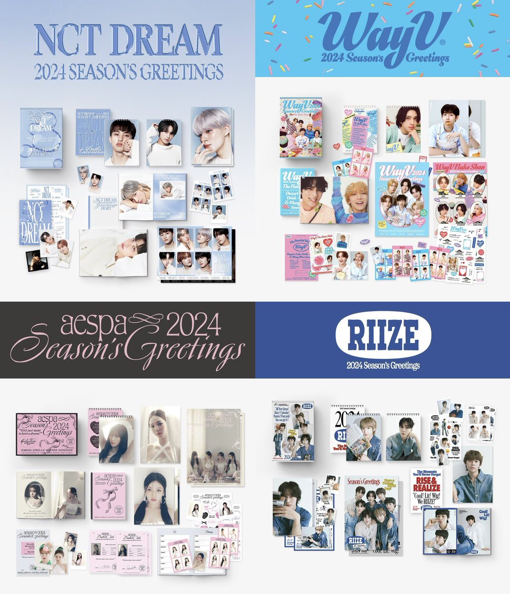 NCT DREAM 2024 SEASON'S GREETINGS💚 シーグリの店舗特典 トレカの