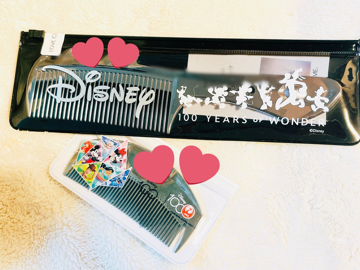 ラブクロム×ディズニー×JALのヘアコーム ドリームエクスプレス30周年