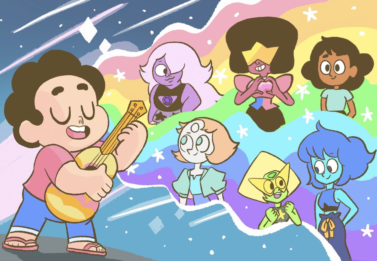 Happy 10th anniversary Steven Universe!! I can't believe that