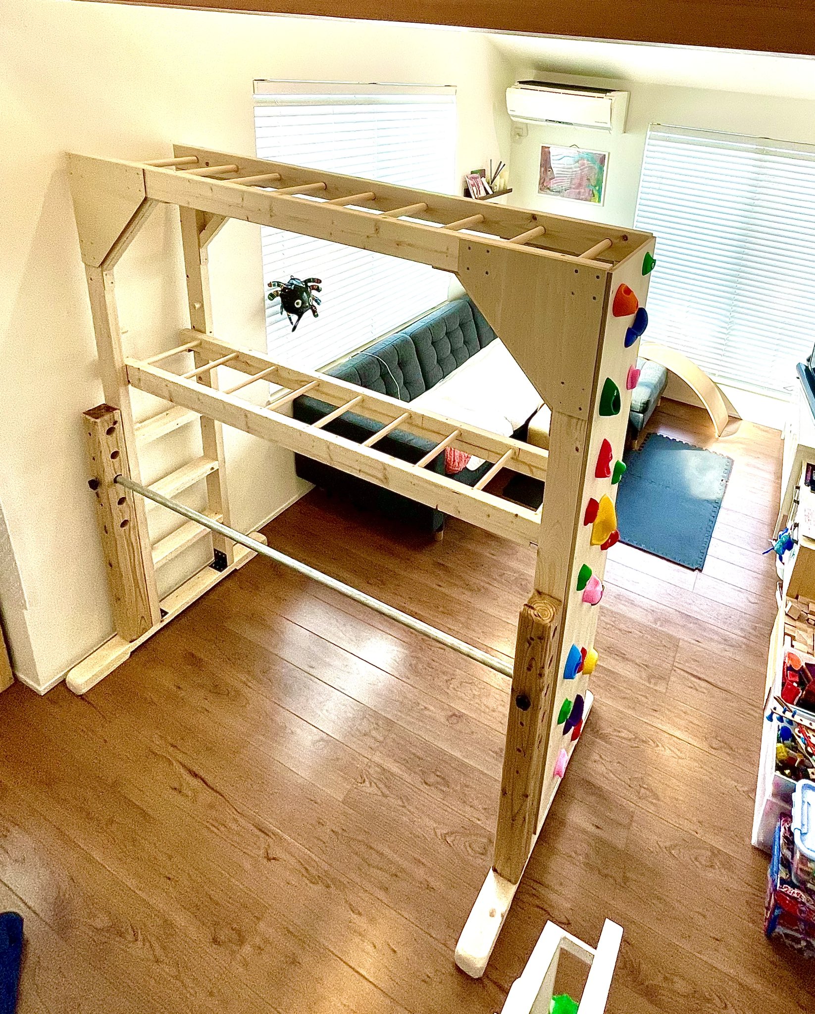 うんてい 雲梯 知育うんてい ボルダリング 鉄棒 うんてい うんてい