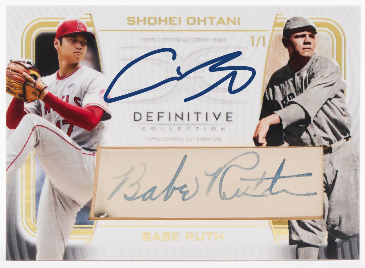 TWO ICONS ON ONE LEGENDARY CARD 🐐🐐 This 1 of 1 dual auto