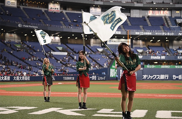 📢］夏の陣オークション情報！ 試合中にBsGirls・マスコットが使用して