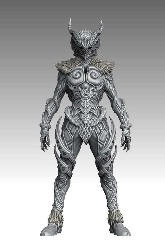 今日はファイズの日なのでゴートオルフェノクの進捗! 情報量がとても