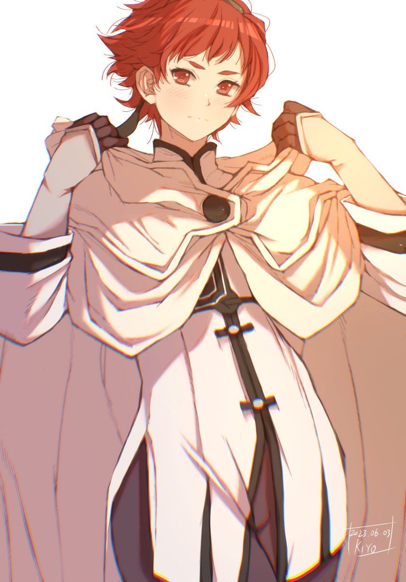 無職転生 短髪エリス とりあえず完成 今回からサインを記入 #無職転生