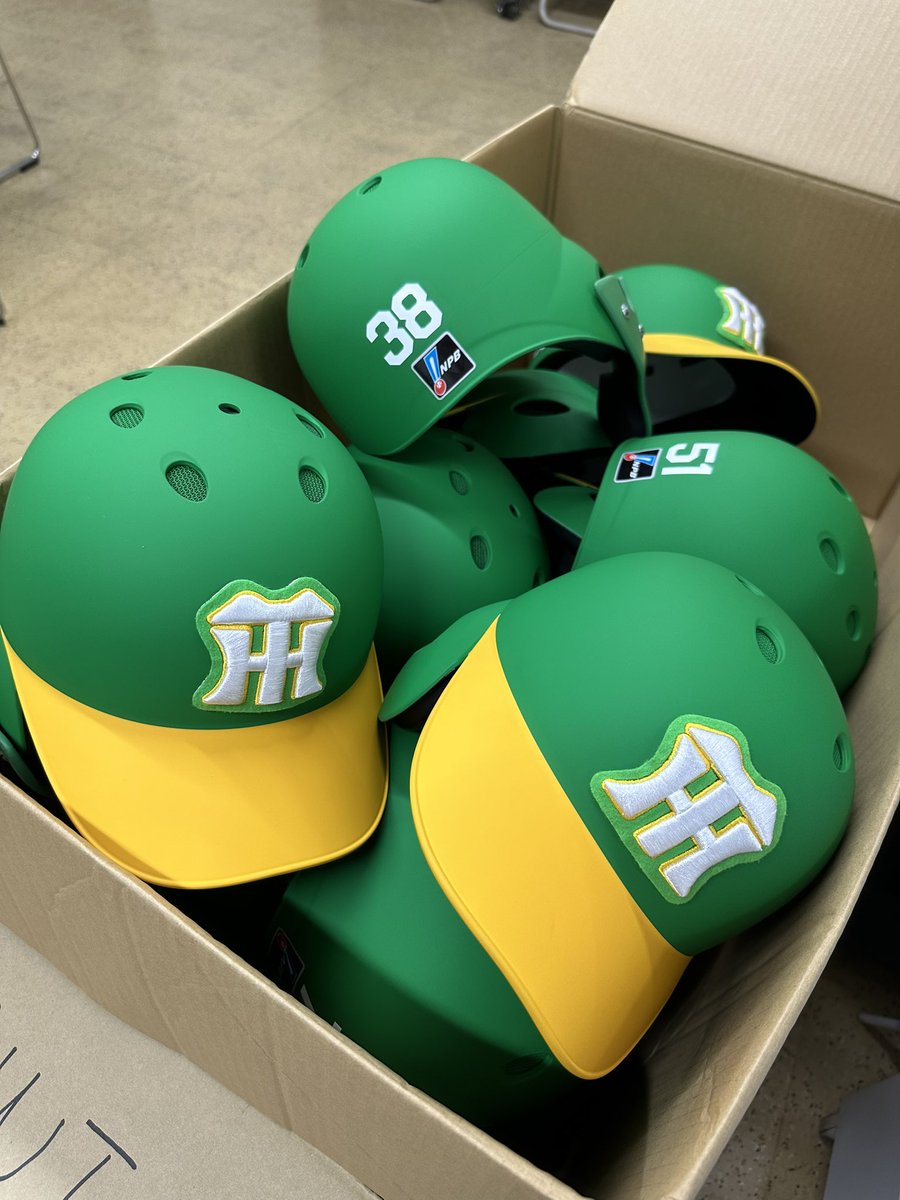 今日のロッテ戦は『Family with Tigers Day』！選手たちが緑色の