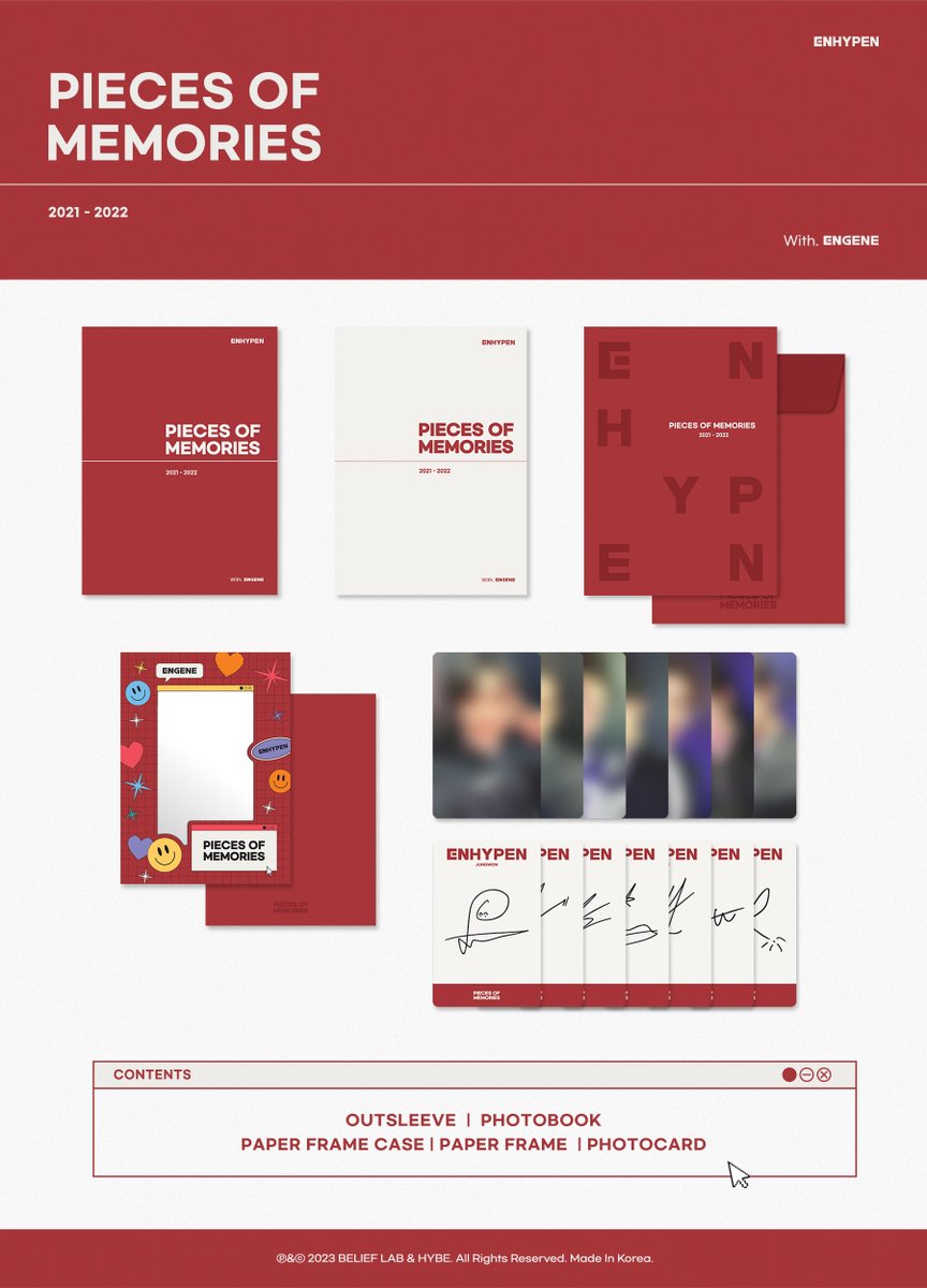 📣「#ENHYPEN Memories : STEP 2」DVD＆DIGITAL CODEおよびセルフィー