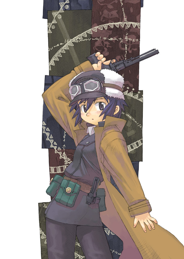 キノ(キノの旅) 「黒星紅白画集3冊電子書籍化!今日の一枚