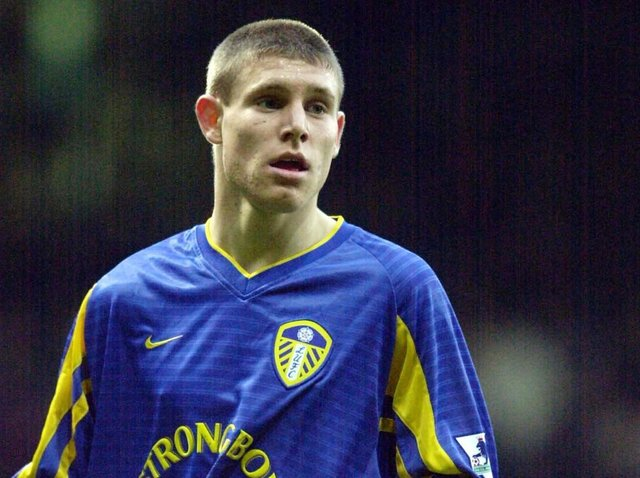 A fresh-faced @JamesMilner back in his Leeds days. Their 2001-03