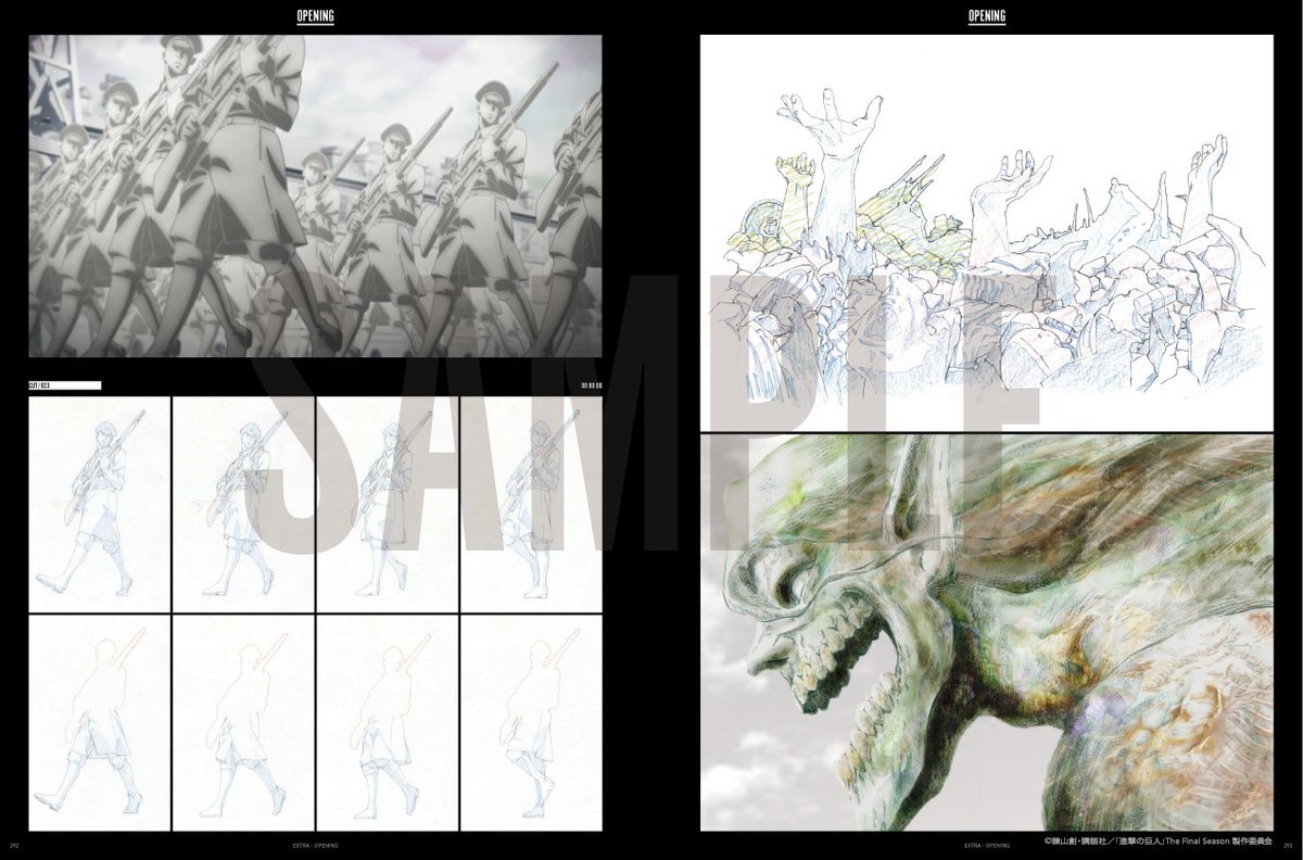 商品情報】 『進撃の巨人』The Final Season Part 1 KEY ANIMATION