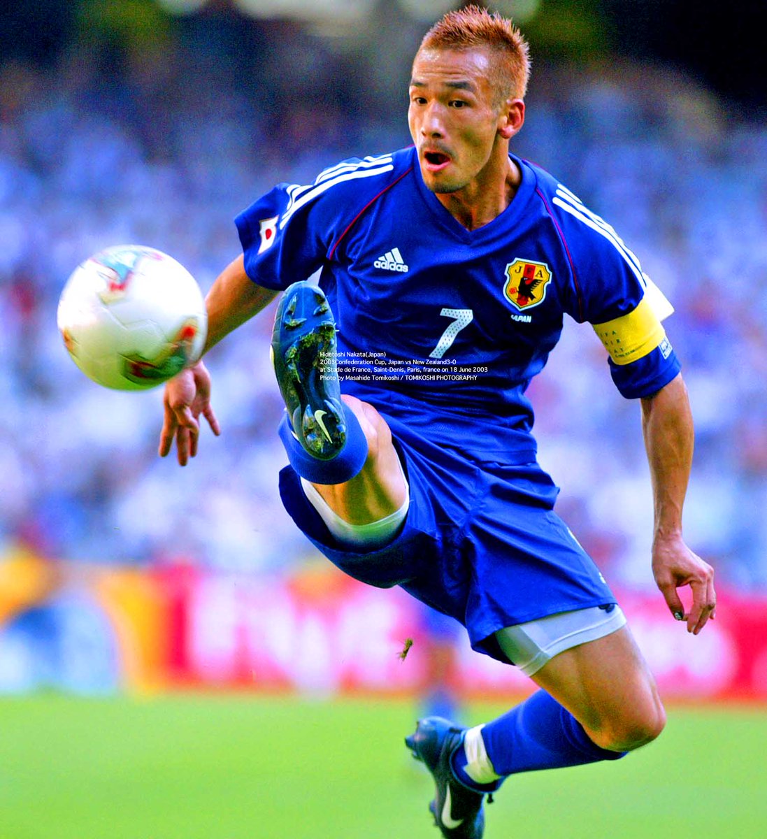 中田英寿（日本代表） 2003コンフェデェレーションカップ 日本3-0