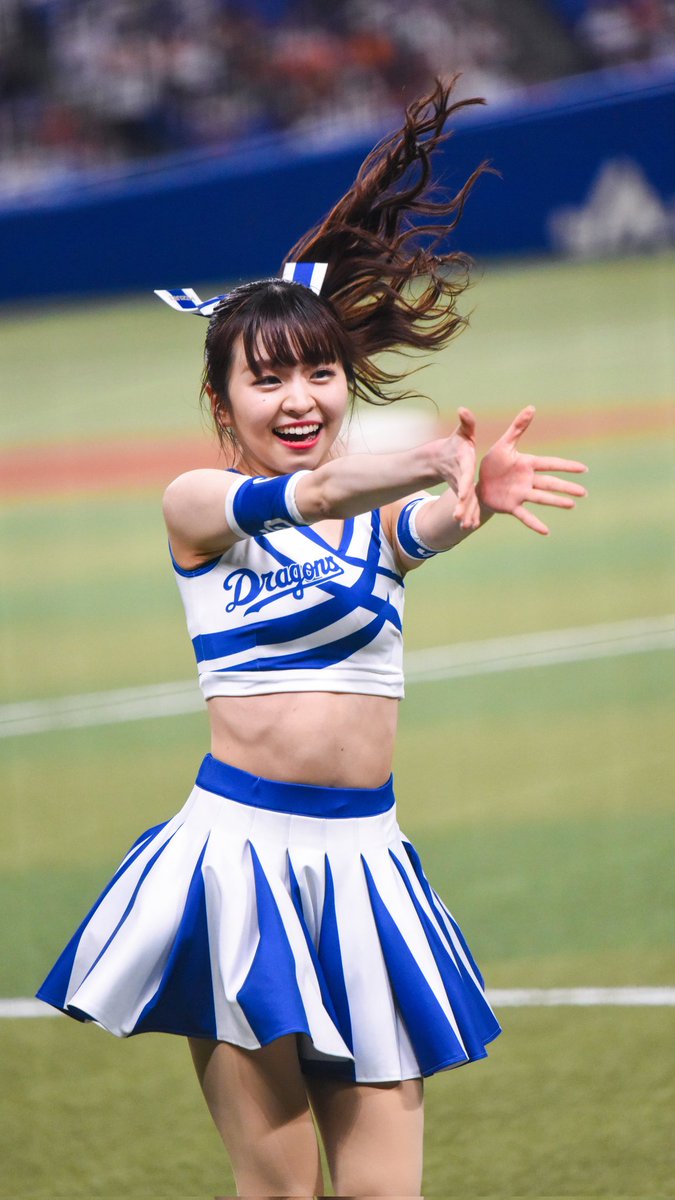 2022.4.22 選手送り出し みずきちゃん かなり激しくジャンプしながら