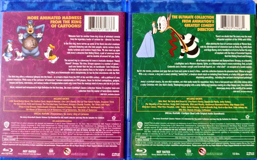 DVD】テックス・アヴェリー 名作アニメシリーズ ドルーピー 激レア DVD