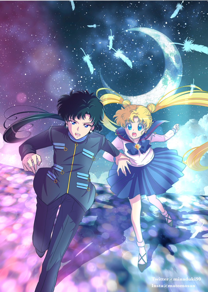 ーーー月の光が届かぬ彼方へ！ 昨日スリーライツの曲聴いて見事に 星