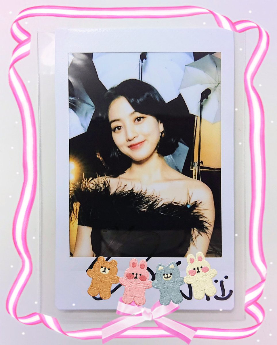 Wooah ナナ 直筆サイン入りチェキ ラクガキメッセージ入り Woo!ah