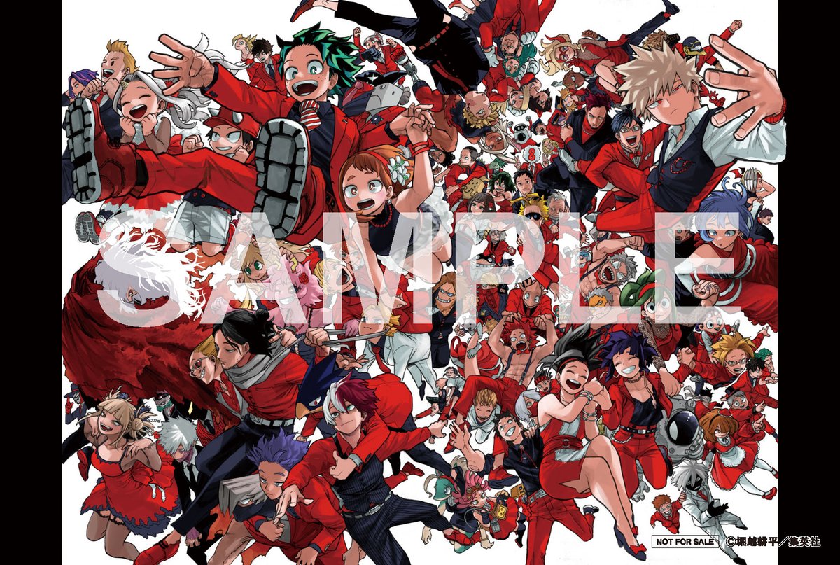 TSUTAYA限定特典／ 『#僕のヒーローアカデミア』36巻 10月4日(火)頃