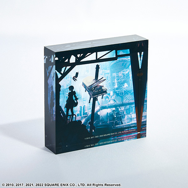 ニーア オートマタ』のアクリルブロックも予約開始！5周年記念イラスト