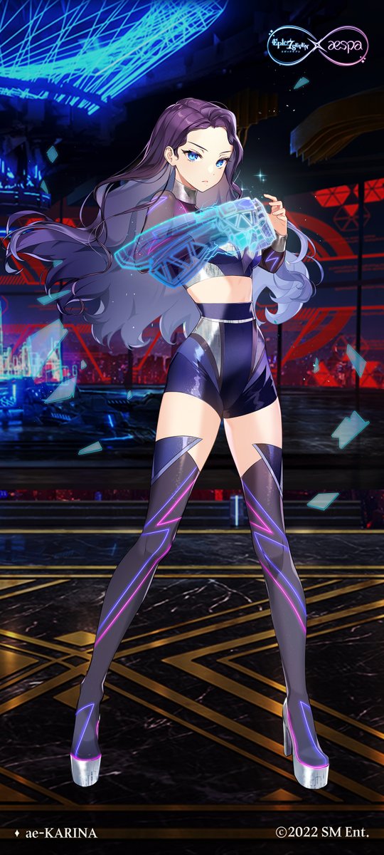 待ち受け】 エピックセブン x aespa コラボ限定英雄！ どんな敵でも