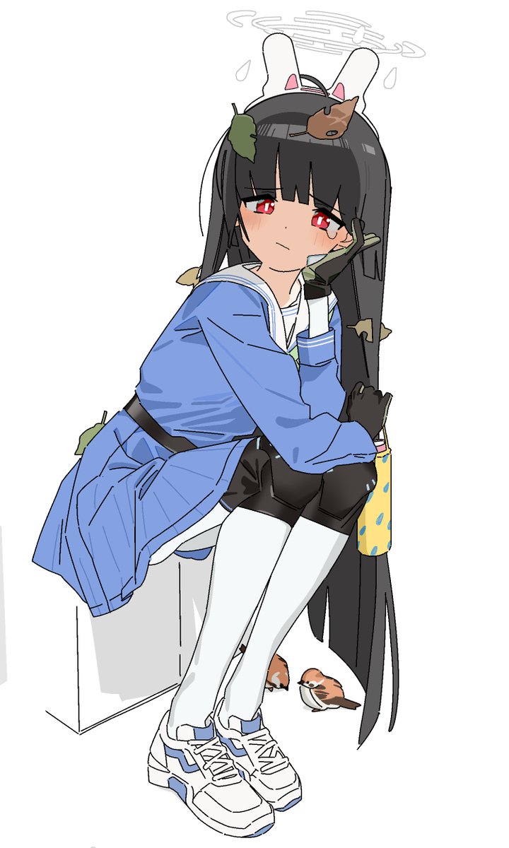 霞沢ミユ(ブルアカ) 「#ブルーアーカイブ 」|𝚋𝚖𝚝𝚘𝚕のイラスト