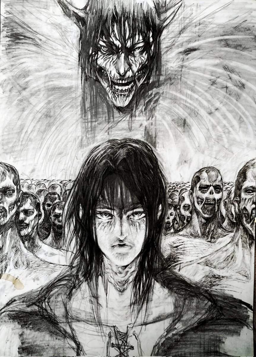 終尾の巨人 エレン・イェーガー (wip)