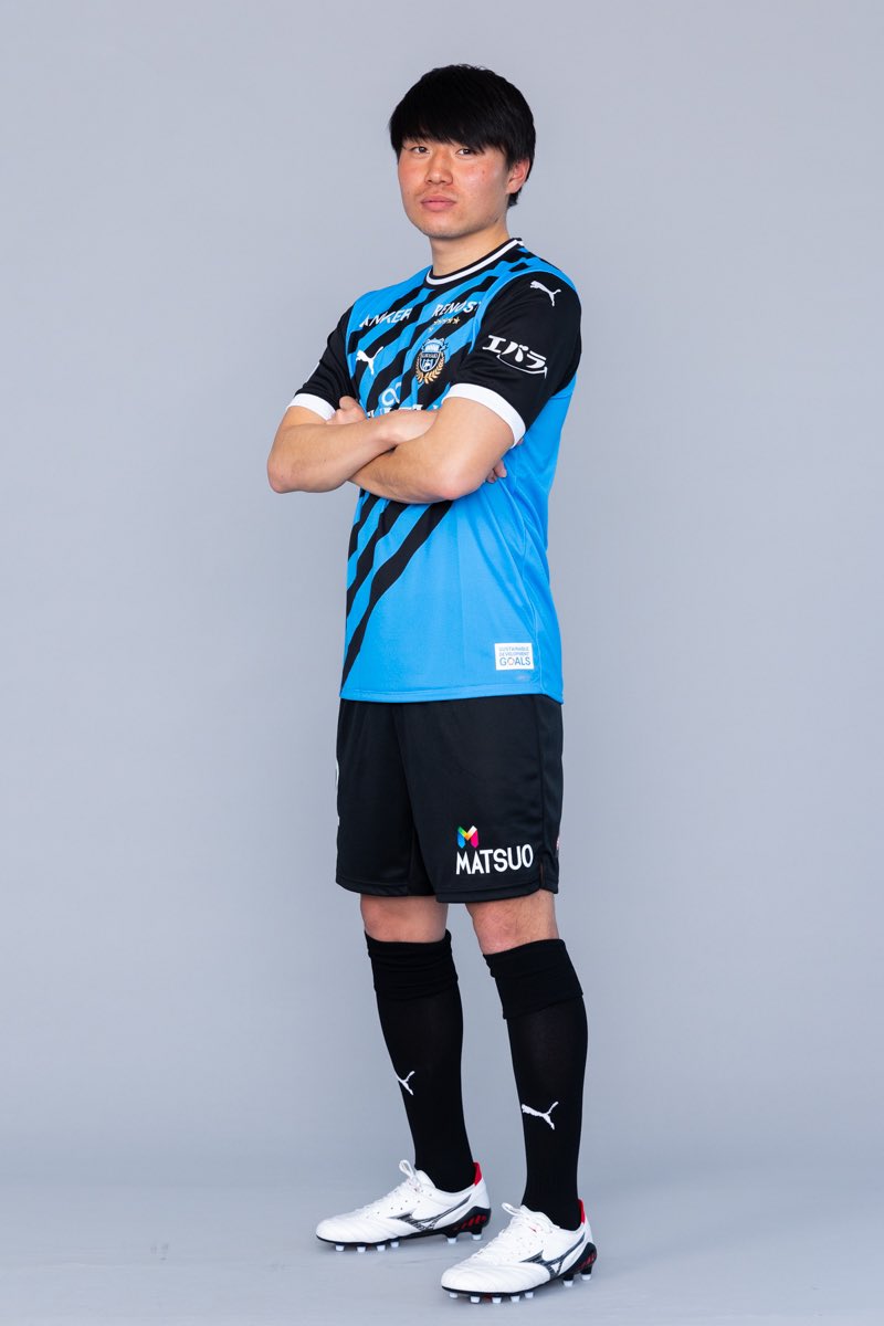 川崎フロンターレでは、2024シーズンからの加入が内定している、桐蔭