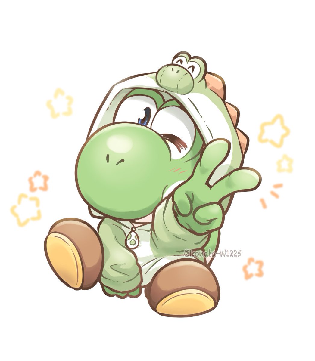 ジェラピケヨッシーちゃん🦖 #ヨッシーの日