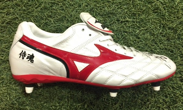 ミズノ サッカースパイク 『ウェーブカップ スーパーライト SI』 岡崎