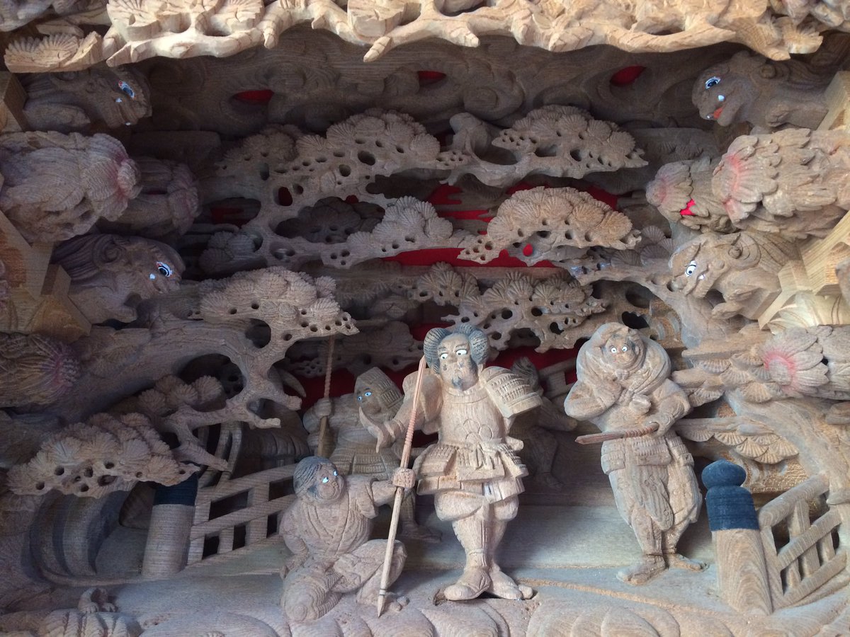 岸和田,旧市,本町だんじり,彫り物