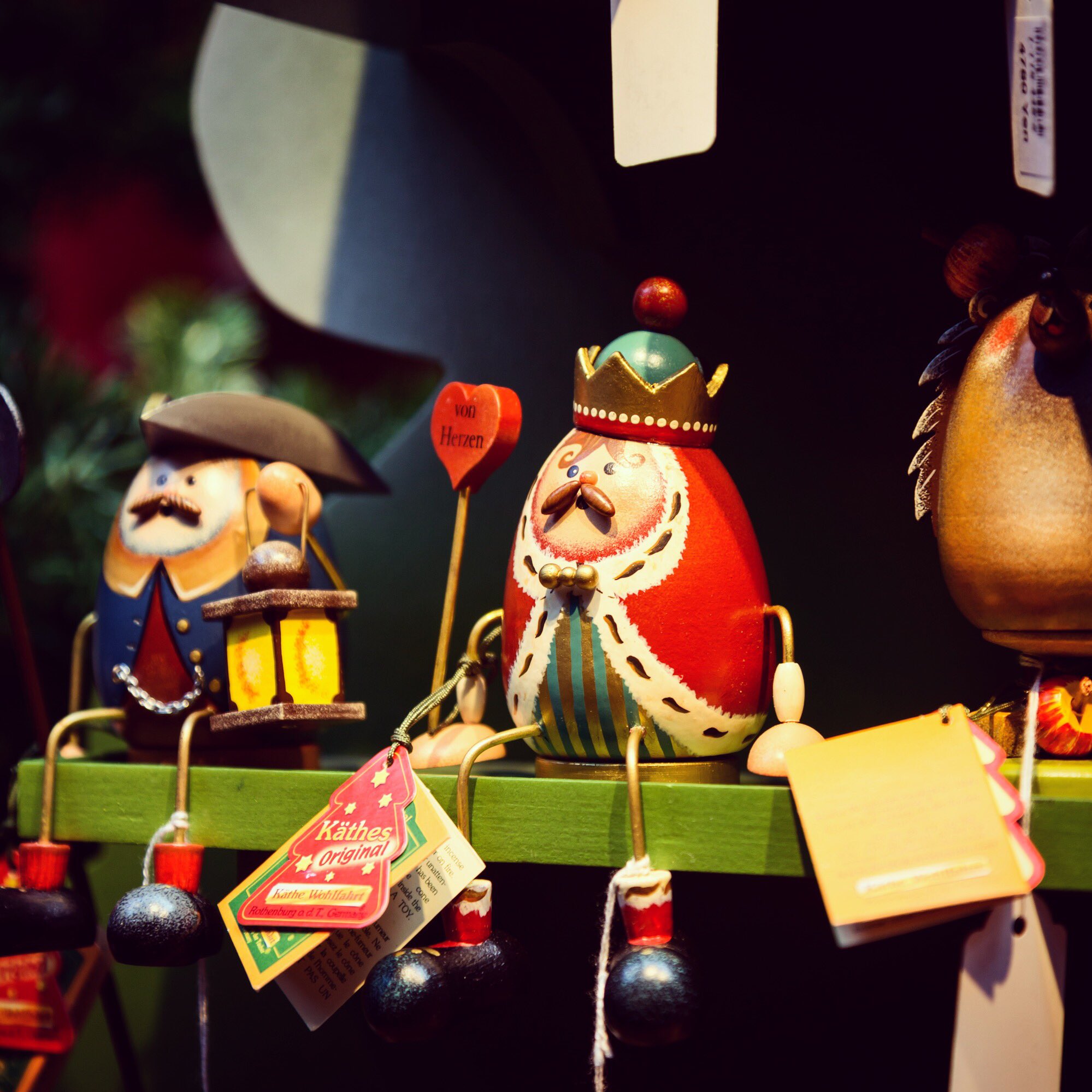 Käthe Wohlfahrt サンタクロースブーツ スモーカー お香人形 Käthe