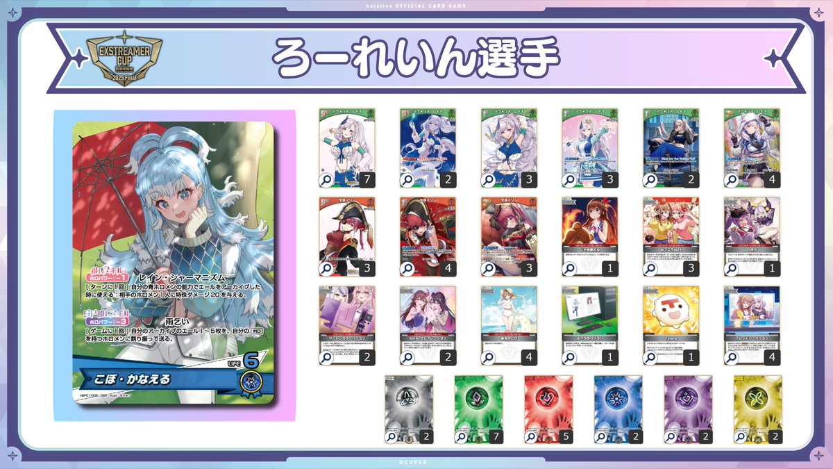 📣#エクストリーマーカップ2025 結果発表‼️ 『hololive OFFICIAL CARD