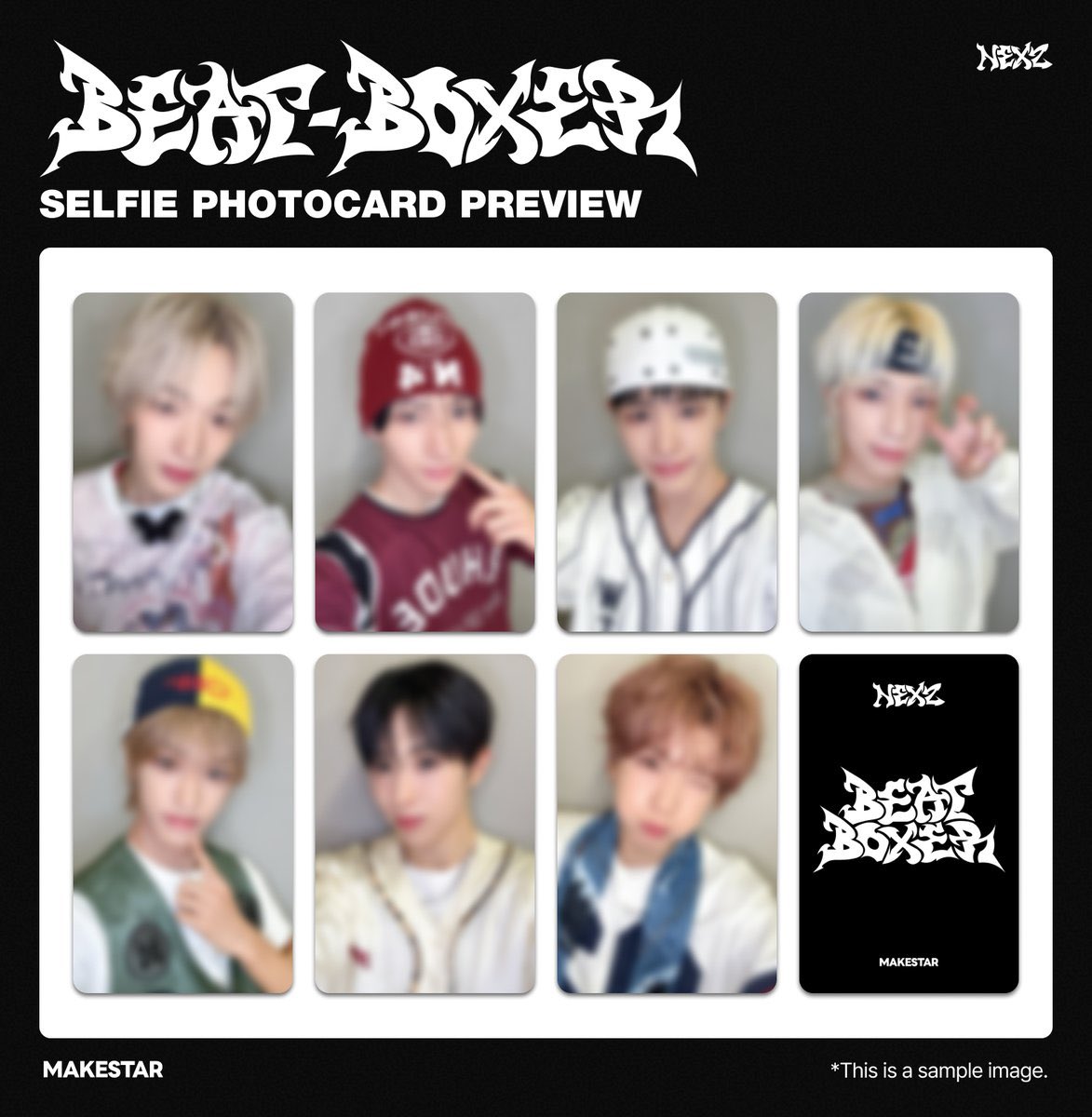 NEXZ beatboxer makestar 台北 当選者限定トレカ コンプ NEXZ(넥스지) The 3rd Mini Album <Beat-Boxer> LUCKY DRAW EVENT