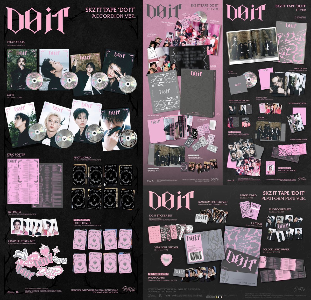 straykids DO IT nemoz 限定 トレカ 8枚セット スキズ Straykids DO