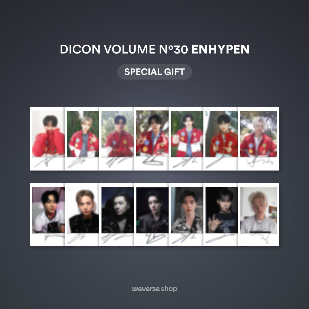 🔊DICON VOLUME N°30 ENHYPEN GOLDEN AGE / EVEN-MORE 2次予約販売開始