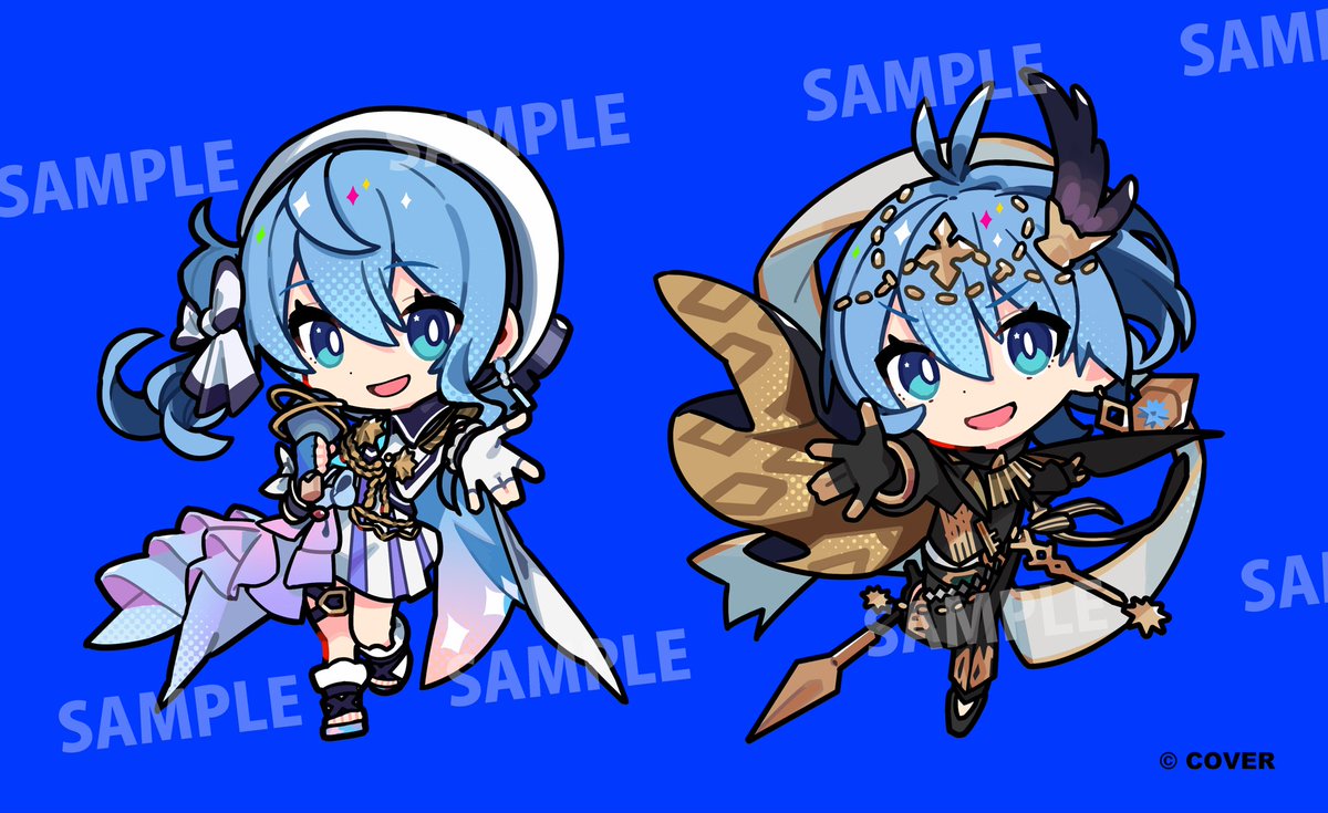 お知らせ📢】 “SuperNova: REBOOT” のグッズちびキャラを担当させて