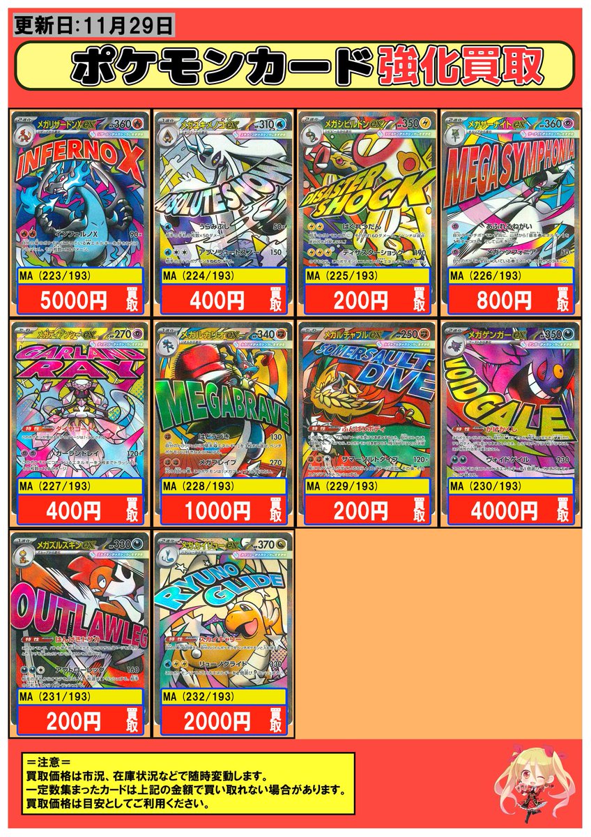 ポケモンカード 】 買取情報 最新弾「 #メガドリームex 」ピックアップ