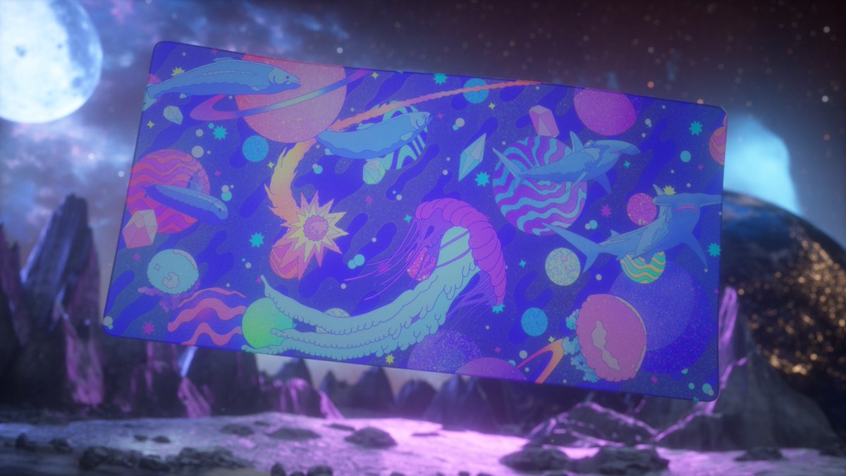 benjyfishyのコラボマウスパッドが新デザインになって復活します