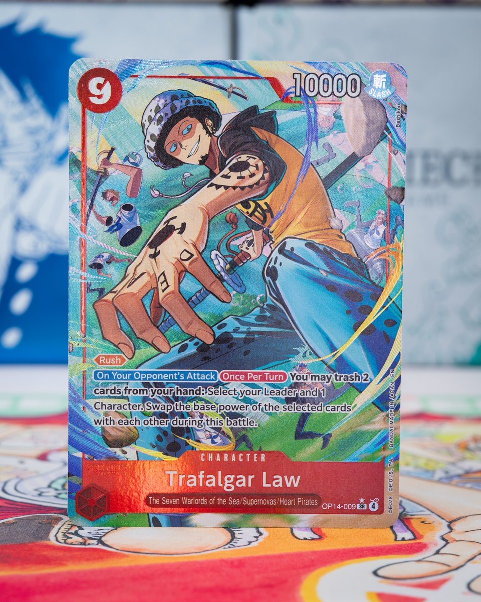 OPCG BOOSTER PACK -THE AZURE SEA'S SEVEN- [OP14-EB04] CARD REVEALS
