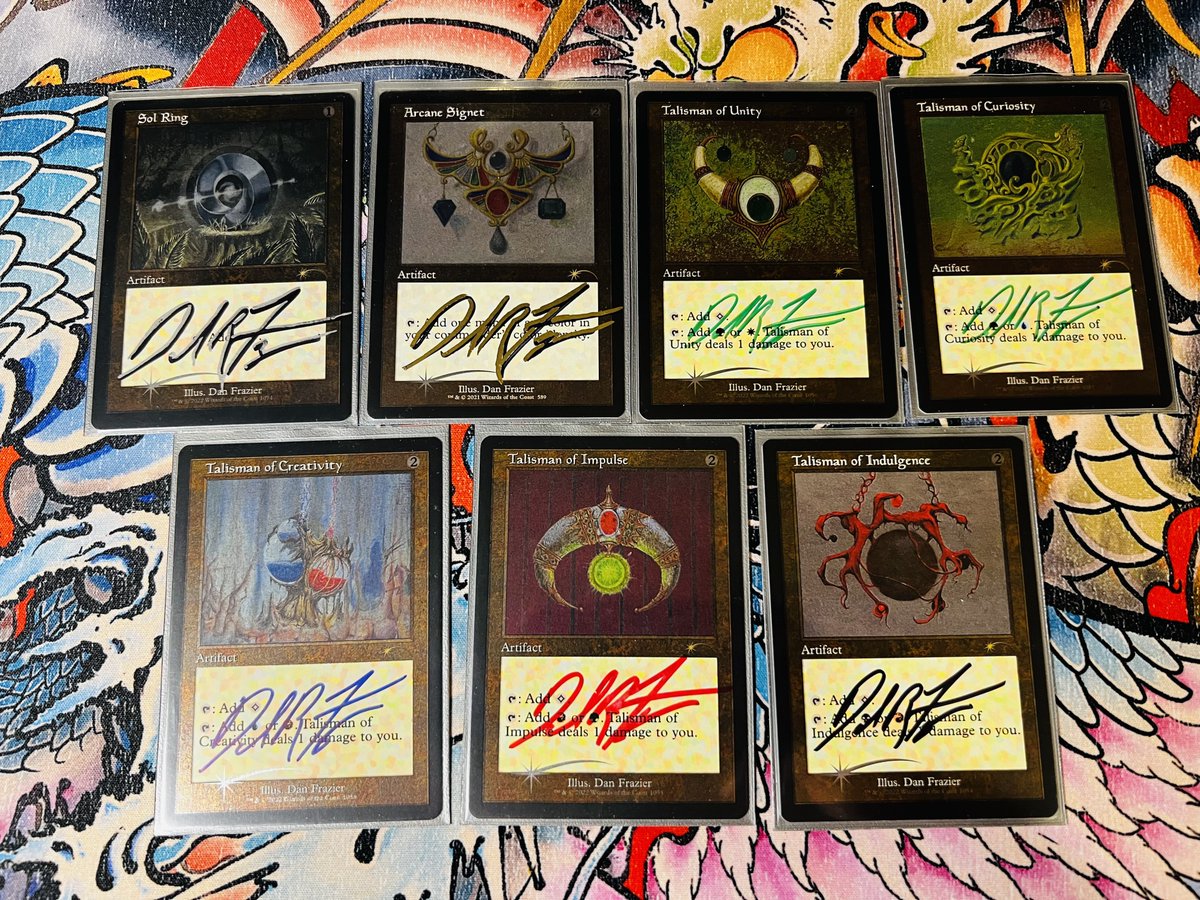 EDH始祖ドラゴンは60/100がfoil +サインドに！新カード入れると減っ