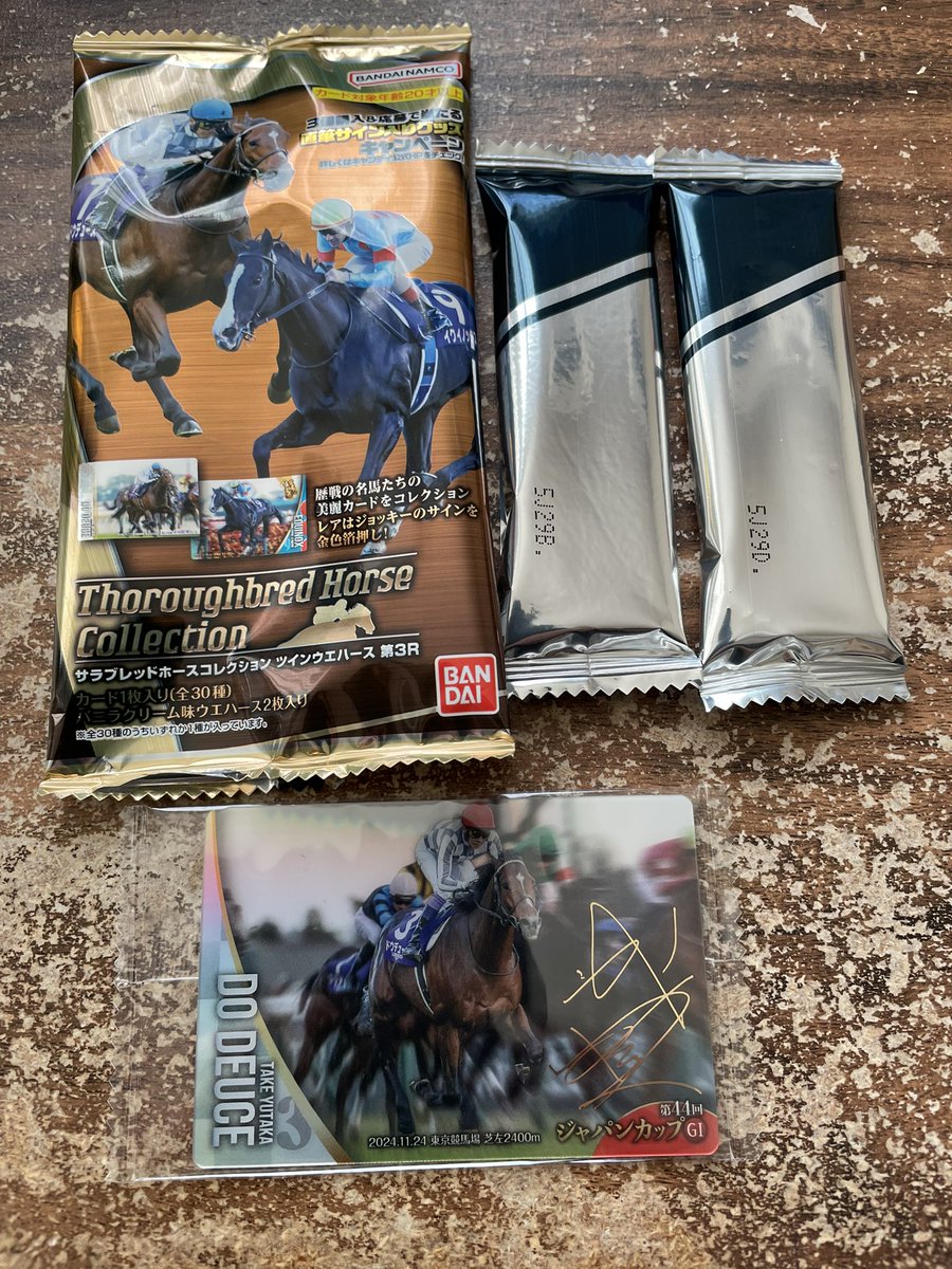 今日12月22日(月)発売の『サラブレッドホースコレクション ツイン