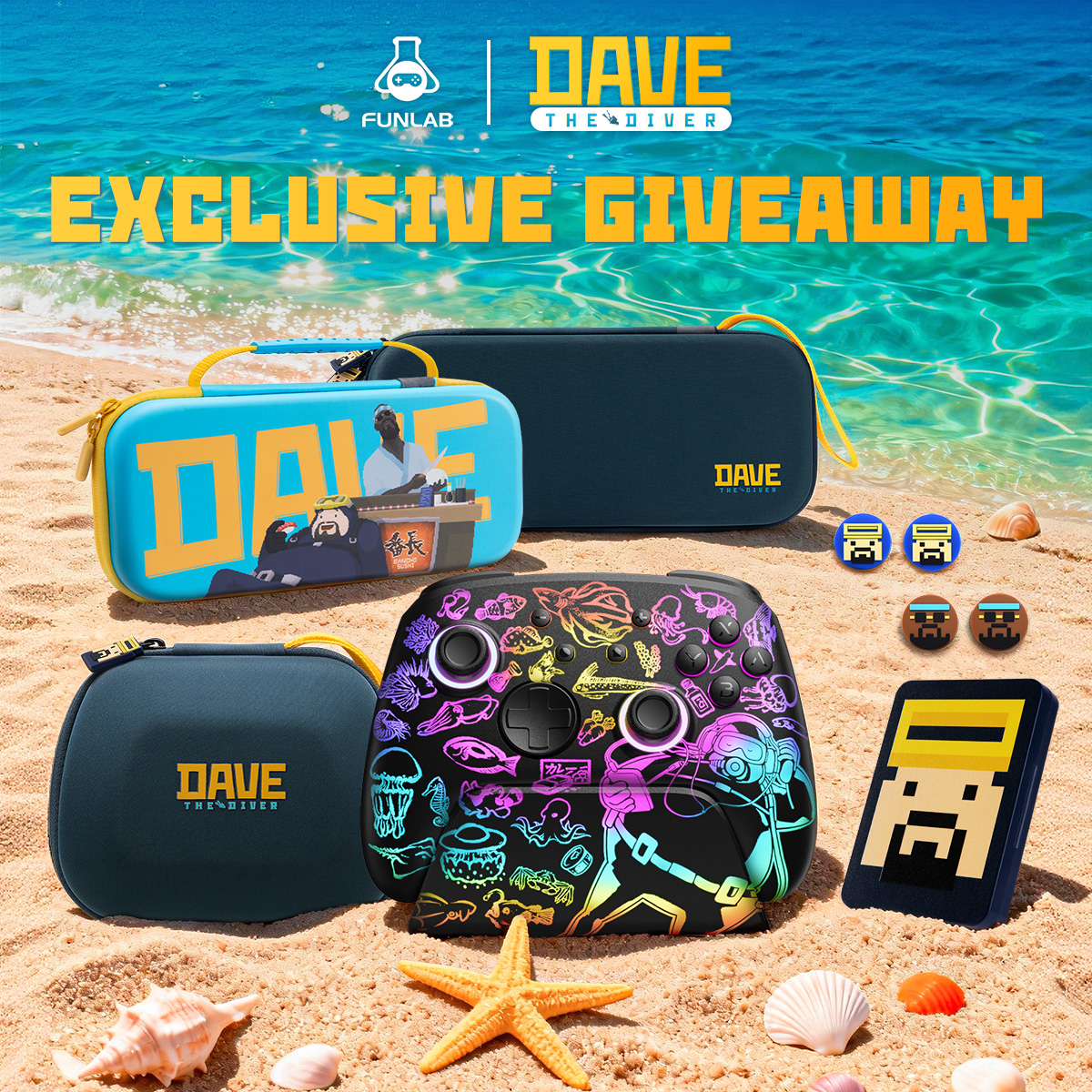 NEW MERCH GIVEAWAY! 🤿🎮 DAVE THE DIVER Switch 1&2 Essentials from