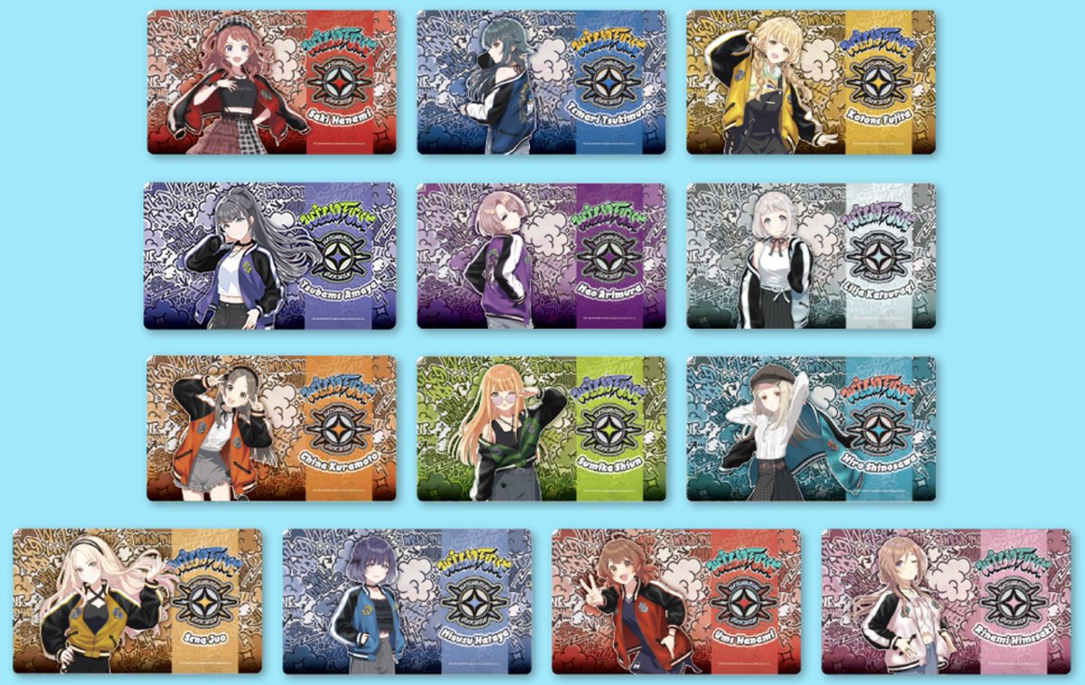 サプライ】 学園アイドルマスター TSUTAYA コラボPOP UP SHOP 『Wild