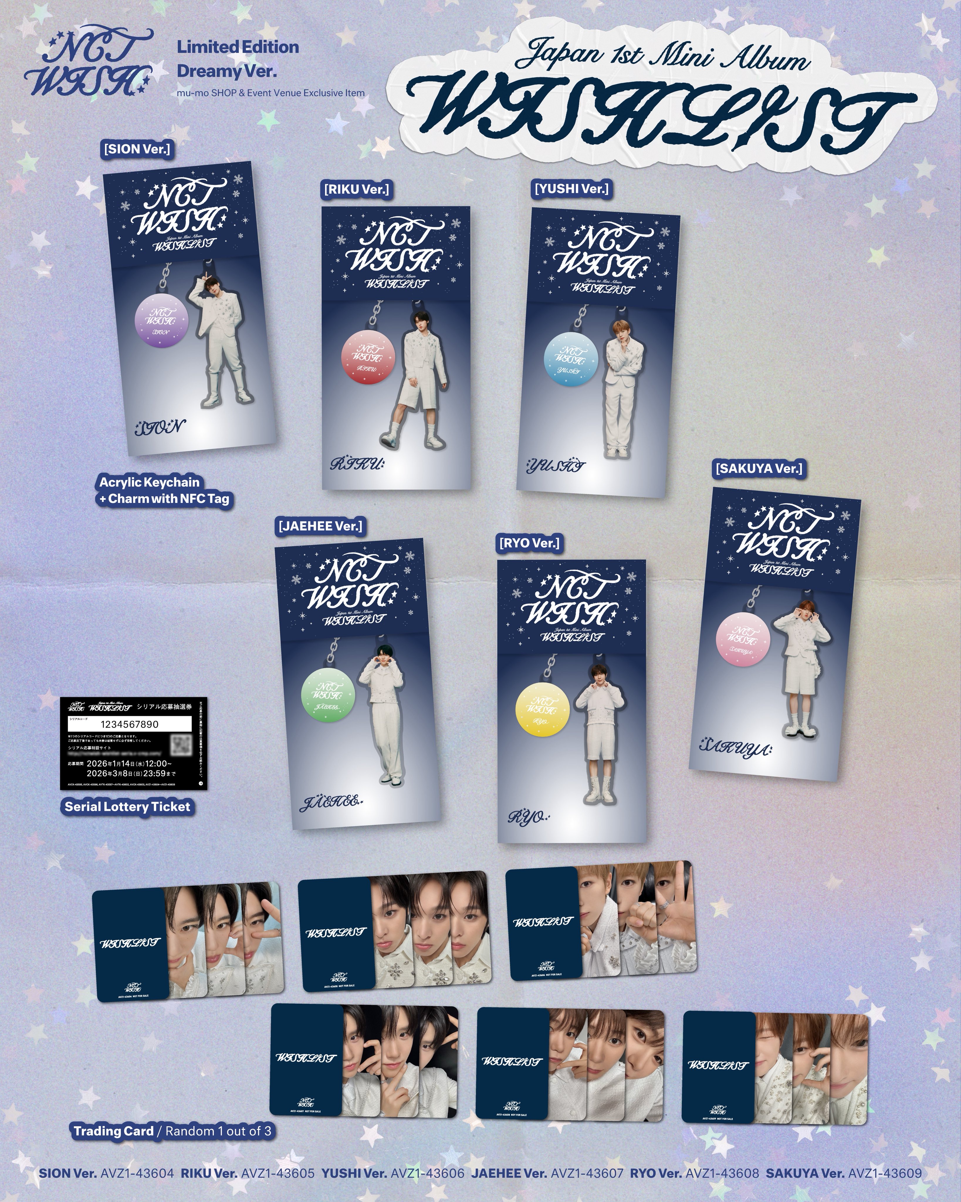 💿 NCT WISH Japan 1st Mini Album – Wishlist – NCTzen BASIC