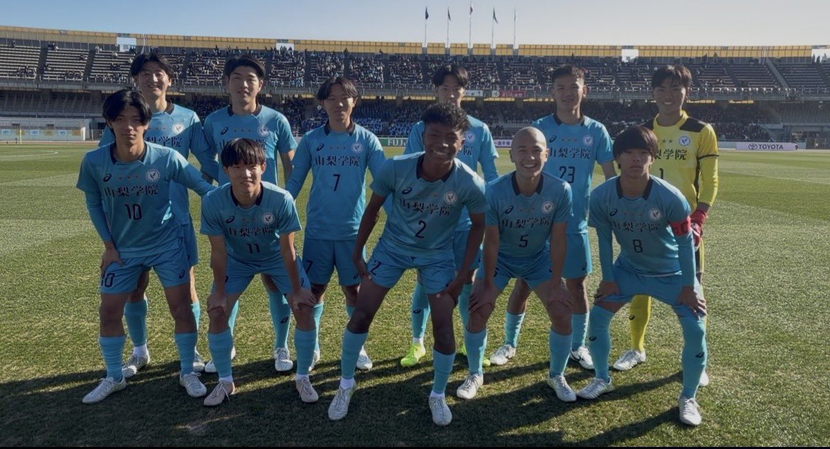 第104回全国高校サッカー選手権大会1回戦 12/29(月) 山梨学院vs京都橘